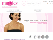 Tablet Screenshot of mymaggies.com